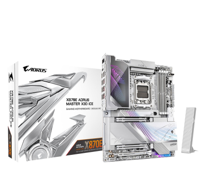 Płyta główna Socket AM5 Gigabyte X870E A MASTER X ICE